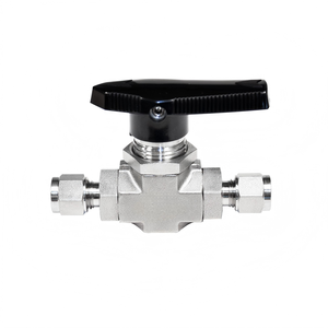 SAIGE Vente en gros de vanne à bille droite flottante en acier inoxydable 304 de haute qualité DN5-DN12 - Product Image 3