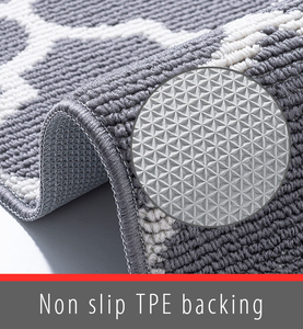 Alfombrillas de Baño Suaves con Mínima Caída de Pelusa, Tecnología de Lavado a Máquina, Adorables Alfombrillas con Estampado de <span class=keywords><strong>Tortuga</strong></span> para el Hogar y el Baño - Product Image 6