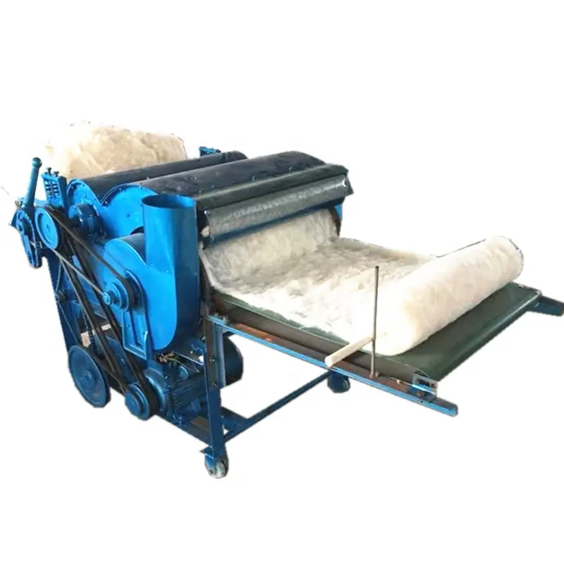 Fácil operación textiles abridor de algodón máquina de apertura de la fibra de algodón de hilo de máquina de reciclaje