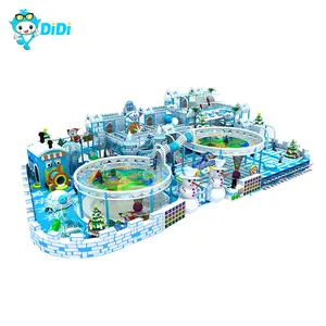Didi Ice Theme Kids Maze Slide Play Set Ball Pit Child Indoor Gym Multifunction Indoor Playground