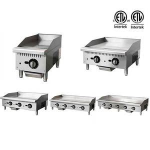 <span class=keywords><strong>Plancha</strong></span> de <span class=keywords><strong>Cocina</strong></span> <span class=keywords><strong>Profesional</strong></span> de Acero Inoxidable con Certificación ETL, Antiadherente, de Alta Resistencia, con Termostato, <span class=keywords><strong>Plancha</strong></span> de <span class=keywords><strong>Gas</strong></span> para Encimera - Product Image 6