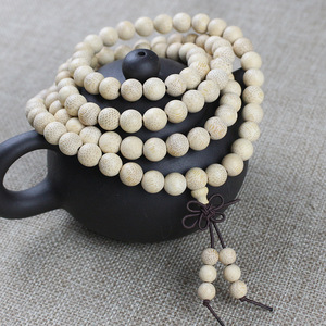 Bamboo <b>Bracelet</b> 108 Beads 8mm Buddhist Prayer Beads Unisex Jewelry Religious Ceremonies Collectible Handicrafts - Product Image 2
