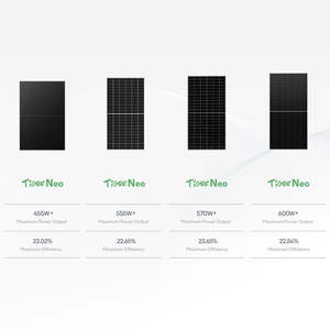פאנל סולארי של ג'ינקו 550w 570w 575w 580w 585w 590w 600w 610W דו-צדדי ג'ינקו טייגר ניאו מסוג N 72HL4-BDV פאנל סולארי 570-590 וואט - Product Image 3