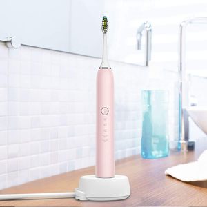 Base de chargeur de brosse à dents électrique 3757, support de charge inductif sans fil blanc pour brosses à dents Oral B 110V - Product Image 6