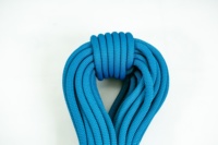 Corde d'escalade statique bleue pour équipement de protection individuelle d'escalade Protection contre les chutes en nylon durable