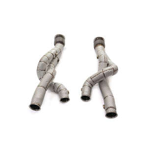 CSZ para <span class=keywords><strong>Lamborghini</strong></span> Aventador <span class=keywords><strong>SVJ</strong></span> 6.5L <span class=keywords><strong>V12</strong></span> Tubo de escape de flujo libre Tubo recto - Product Image 2