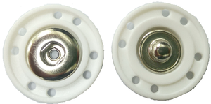 Logo personnalisé écologique 10mm/20mm bouton pression en acier multifonctionnel décoration de vêtements avec motif de printemps - Product Image 5