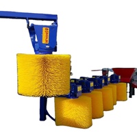 Brosse à gratter pour animaux SAYGINLAR pour vaches avec moteur - Utilisation à domicile - Nouveau AF1-HK46G - Garantie 1 an