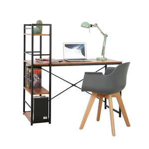 Wholesale home office furniture laptop table computer desk with book shelf