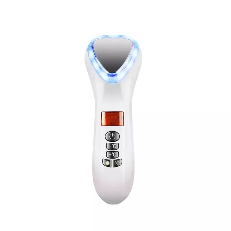 Beauty Home Use Hot and Cold Hammer Ultrasound Hammer Personal Skin Care Led Photon Pore Shrinking Machine