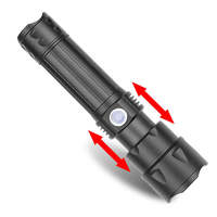 Lampe torche LED longue portée de 2 km, lumière la plus puissante, étanche, rechargeable, pour le camping et la chasse