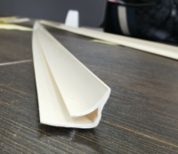 Profils d'extrusion PVC en U, haute résistance, pour protection murale hospitalière, écologiques, pour usage médical