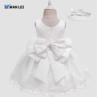 Robe de cérémonie florale en dentelle pour enfants, style princesse, pour filles, idéale pour les fêtes d'anniversaire estivales