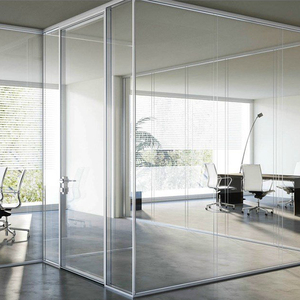 Chất lượng cao rõ ràng phân vùng văn phòng freest và máy trạm Modular văn phòng Divider kính văn phòng phân vùng tách Hệ thống tường - Product Image 5