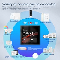 TUOAN 2026 Nuevo Sistema Zigbee para Hogar Inteligente con Pantalla Táctil de 4 Pulgadas y Función de Control por Voz con Alexa