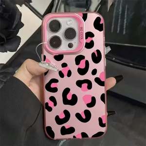 เคสโทรศัพท์ลายเสือดาวกุหลาบแบบปรับแต่งได้ เหมาะสำหรับ iPhone 17 16 15 14 13 12 11 Pro Max 16 Plus ลายเสือดาวกุหลาบแบบปรับแต่งได้ - Product Image 5