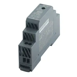 Meanwell-fuente de alimentación de HDR-15-24, Smps, AC-DC, negro, Din, tipo 0.63A, 230V a 24V, 15W