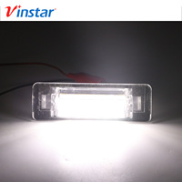 Vinstar Mercedes Benz w210 Accessoires Super Bright LED Number Light pour W210 4D Sedan Facelift 1997-2000