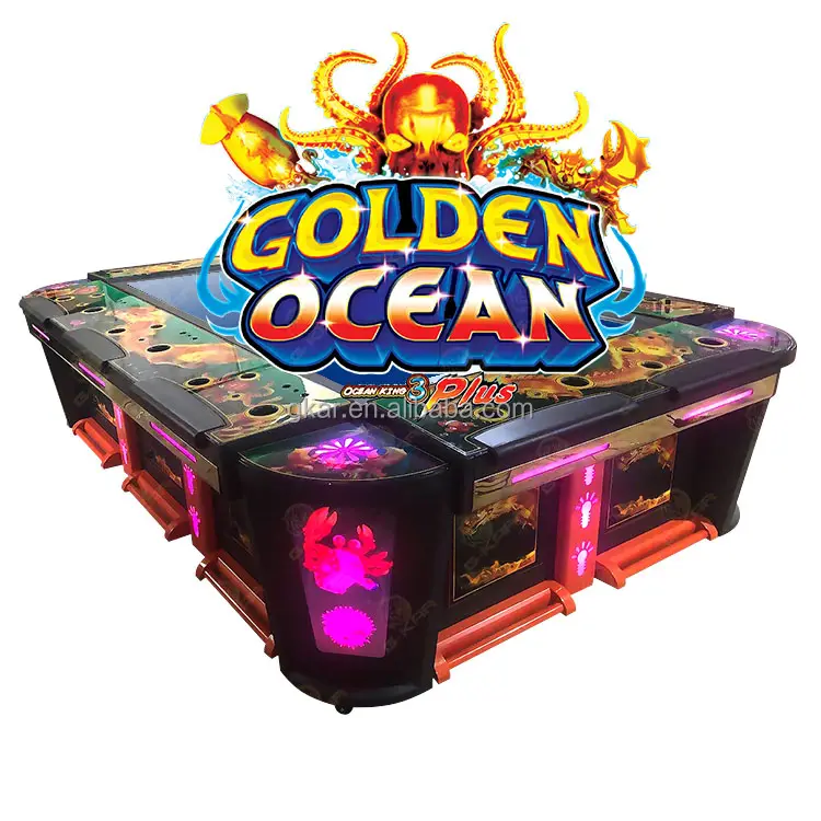 Texas Arcade Room OEM Multiplayer Fischs piel tisch in Las Vegas Golden City