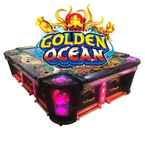 Texas Arcade Room OEM Multiplayer Fish Game Table In Las Vegas Golden City