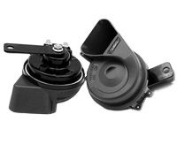 CHSKY Klaxon de voiture de haute qualité Super Horn 12V 24V, niveau sonore de 130 dB, klaxon noir pour voiture, moto, type <span class=keywords><strong>Bosch</strong></span> - Product Image 2