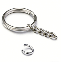 Créez librement votre porte-clés exclusif avec un anneau de 28 mm et une chaîne à 4 maillons