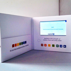 Tarjeta <span class=keywords><strong>de</strong></span> Presentación Digital LCD con Pantalla <span class=keywords><strong>de</strong></span> 7 y 10 Pulgadas, Folleto <span class=keywords><strong>de</strong></span> Video con Cubierta Flexible A4/A5, Tarjeta <span class=keywords><strong>de</strong></span> Felicitación con Pantalla LCD - Product Image 5