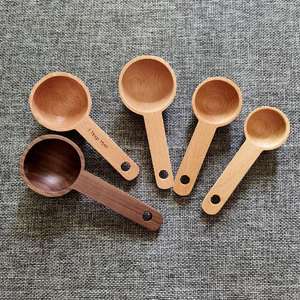 Sồi bằng gỗ Đo muỗng-muỗng/muỗng cà phê gram quy mô cho trà cà phê muối nướng - Product Image 5