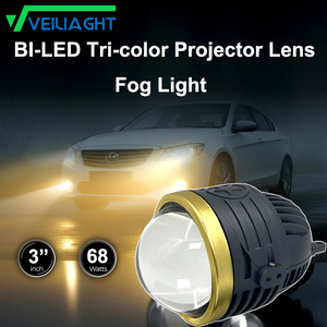 Juego de 2 Faros Antiniebla LED Universales para <span class=keywords><strong>Suzuki</strong></span> <span class=keywords><strong>Baleno</strong></span> Elantra 2013 BYD Mazda CX-5 BT50 Axela <span class=keywords><strong>2017</strong></span>, Faros Antiniebla Modificados de 3 Pulgadas G70B - Product Image 1