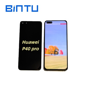 Bintu โทรศัพท์มือถือจอ OLED <span class=keywords><strong>ส</strong></span>ำหรับ <span class=keywords><strong>P40</strong></span> Pro อะไหล่กรอบจอแสดงผล6.1 "รับประกัน1ปี - Product Image 2
