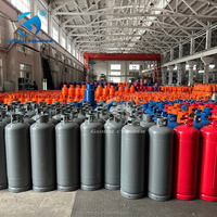 Bouteille de gaz GPL rechargeable de 45 kg, 48 kg, 50 kg, approvisionnement direct usine, norme ISO4706, grande capacité, pour le marché africain