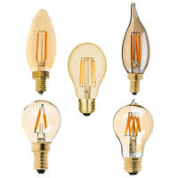 WOOJONG fabricante de material de vidrio bombilla led A60 E27 11W 220-240V globo filamento bombilla led foco lámpara incandescente bombilla Edison