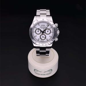 Montre de luxe personnalisée haut de gamme 2024, calibre 4130, acier 904L, verre saphir, calendrier perpétuel, résistante à l'eau, fabrication Clean Factory - Product Image 2