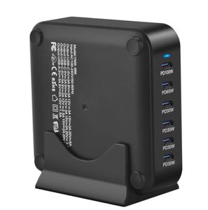 Cargador de escritorio magnético de 6 puertos tipo C <span class=keywords><strong>GAN</strong></span> 285W PD con adaptador de carga directa OTP OVP 5V/3A - Product Image 3