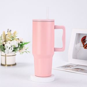 Gobelet de voyage isotherme sous vide 40oz H4.0 avec poignée, couvercle et paille, antidérapant, personnalisable avec logo ODM - Product Image 6