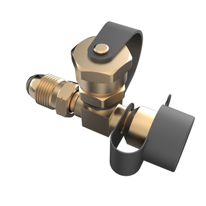 Adaptateur en T pour gaz propane RV, <span class=keywords><strong>connecteur</strong></span> de gaz propane en laiton massif pour caravane, <span class=keywords><strong>camping</strong></span>-<span class=keywords><strong>car</strong></span> et motorhome - Product Image 3