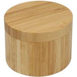 Scatola di <span class=keywords><strong>sale</strong></span> di bambù accessori da cucina <span class=keywords><strong>contenitore</strong></span> <span class=keywords><strong>per</strong></span> condimenti <span class=keywords><strong>per</strong></span> barattoli di spezie <span class=keywords><strong>contenitore</strong></span> <span class=keywords><strong>per</strong></span> pepe di <span class=keywords><strong>sale</strong></span> con coperchio magnetico girevole - Product Image 1