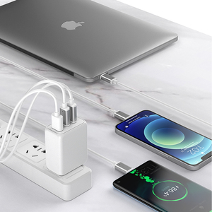 Vina 45W USB PD <span class=keywords><strong>chargeur</strong></span> Qc4.0 Gan fonction adaptative 65Watt mur USB PPS bureau bas prix ordinateur portable prend en charge les prises EU US offre 25A - Product Image 6