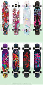 Wellshow Thể Thao <span class=keywords><strong>Skateboard</strong></span> <span class=keywords><strong>9</strong></span> Lớp Hoàn Chỉnh Skate Board Canada <span class=keywords><strong>Maple</strong></span> Gỗ Longboards Tiêu Chuẩn Skate Ban - Product Image 3