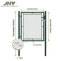 1x1.25m Vente en gros Populaire Jardin/Cour Acier enduit de poudre Maillon de chaîne Clôture Grilles