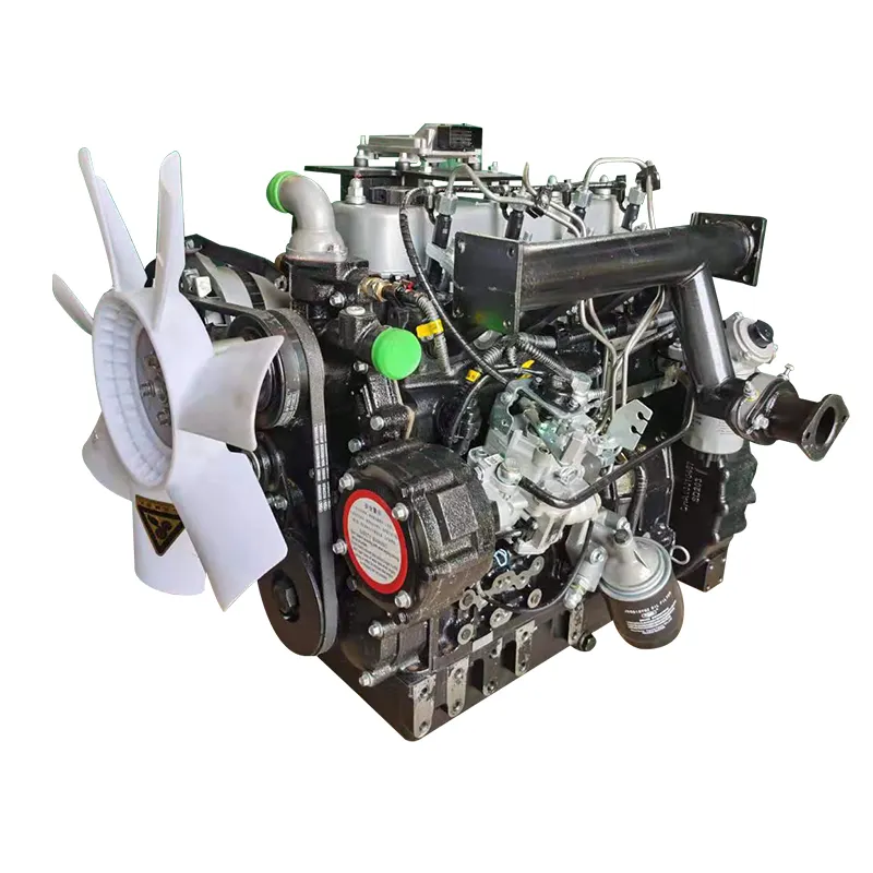 Eenvoudig Te Repareren 36.8kw 50hp 2400r/Min Normaal Aanzuiging Tractor Dieselmotor