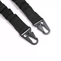 Ceinture tactique en nylon à double point, multi-fonction pour l'extérieur, sangles de pistolet croisées obliques, ceinture tactique, chaîne, joint de taille