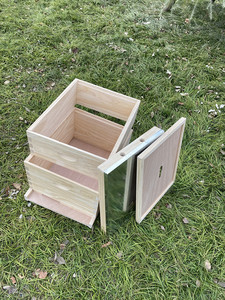 Boîte à ruche non assemblée, peinte, de type australien - Product Image 2