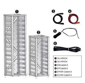 Batterie au lithium polymère pour montage en rack 51,2 V 100 Ah 5,12 kWh avec BMS pour système d'énergie solaire domestique - Product Image 3