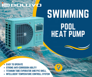 Calefacción de piscina portátil para el hogar, refrigeración de 2,7-14.5kW, calentador de spa para piscina, bomba de calor con pantalla <span class=keywords><strong>digital</strong></span> LED - Product Image 5