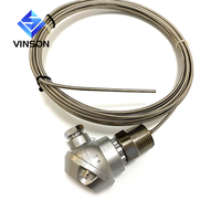 Sonda RTD WZP SS304 SUS310S PT100 PT1000 con Termowell para Sensor de Temperatura