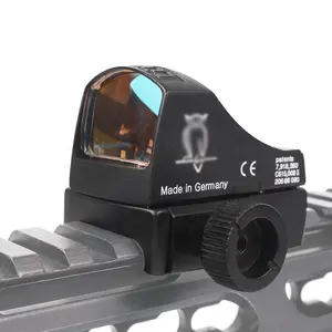 LUGER 1X25 Tactical Red Dot Sight Compact 리플렉스 사이트 레드 닷 범위 와 20 미리메터 도브테일 대 한 권총 글록