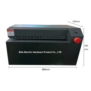 Déchiqueteuse de carton électrique Perforateur de papier usagé Recyclage de matériel d'emballage de boîte en carton Cutter Strip-Cut 800W - Product Image 1