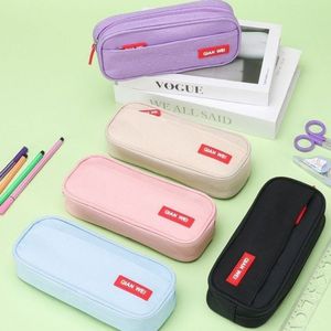 Xi Peptide Pencil Case Oxford <b>Cloth</b> Multi Layer Large Capacity For Students School Use - Product Image 3