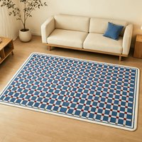 Tapis géométrique moderne de luxe en or, Alfombra, grands tapis pour le salon, décoration de la maison